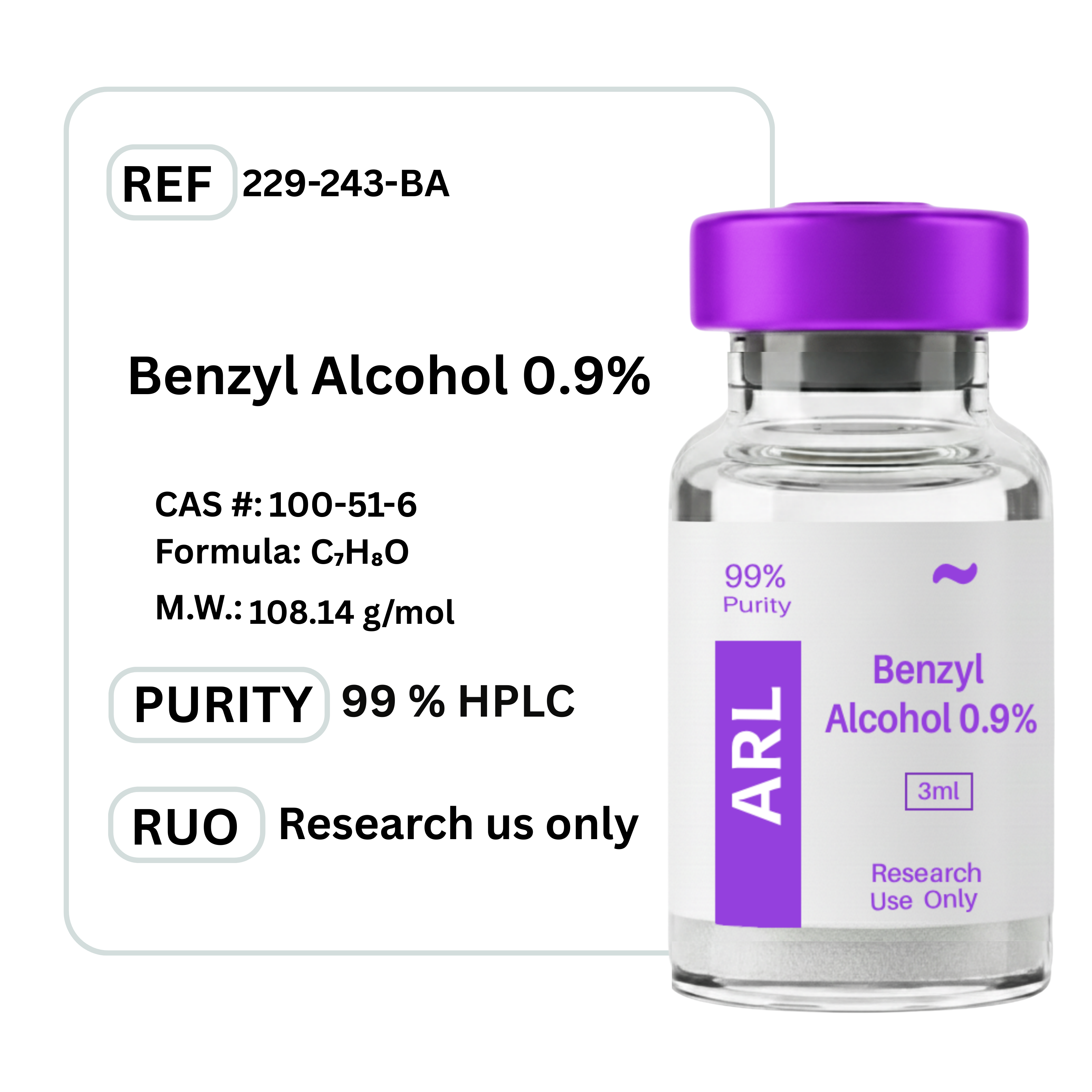 Benzyl Alcohol 0.9%